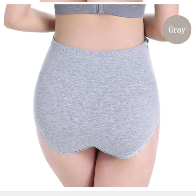 Culotte Maternité Coton Taille Haute - Sous-Vêtement Grossesse Confortable