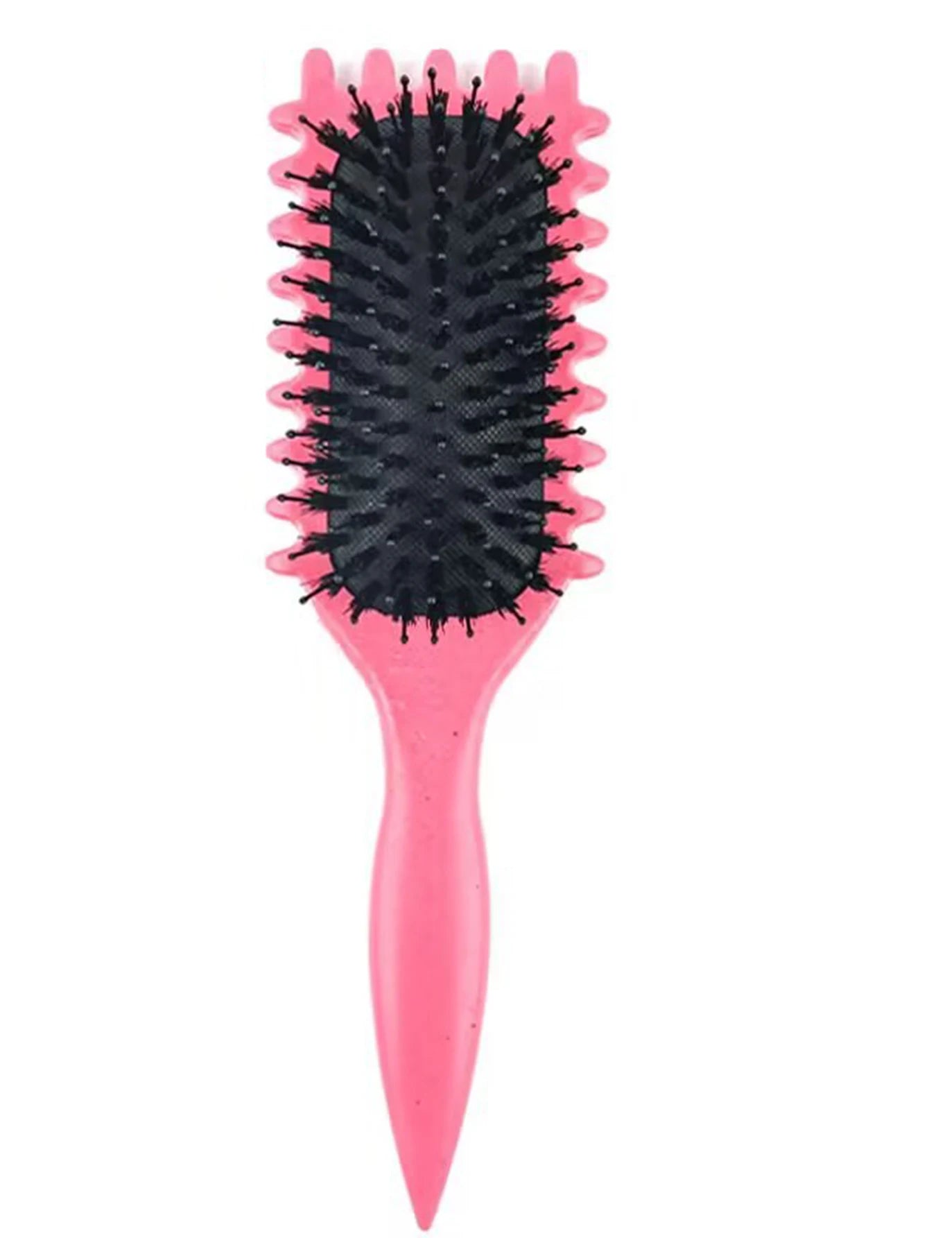 Brosse Cheveux Bouclés Définition - Peigne Démêlant Styling Anti-Frisottis