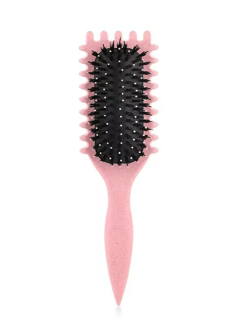 Brosse Cheveux Bouclés Définition - Peigne Démêlant Styling Anti-Frisottis