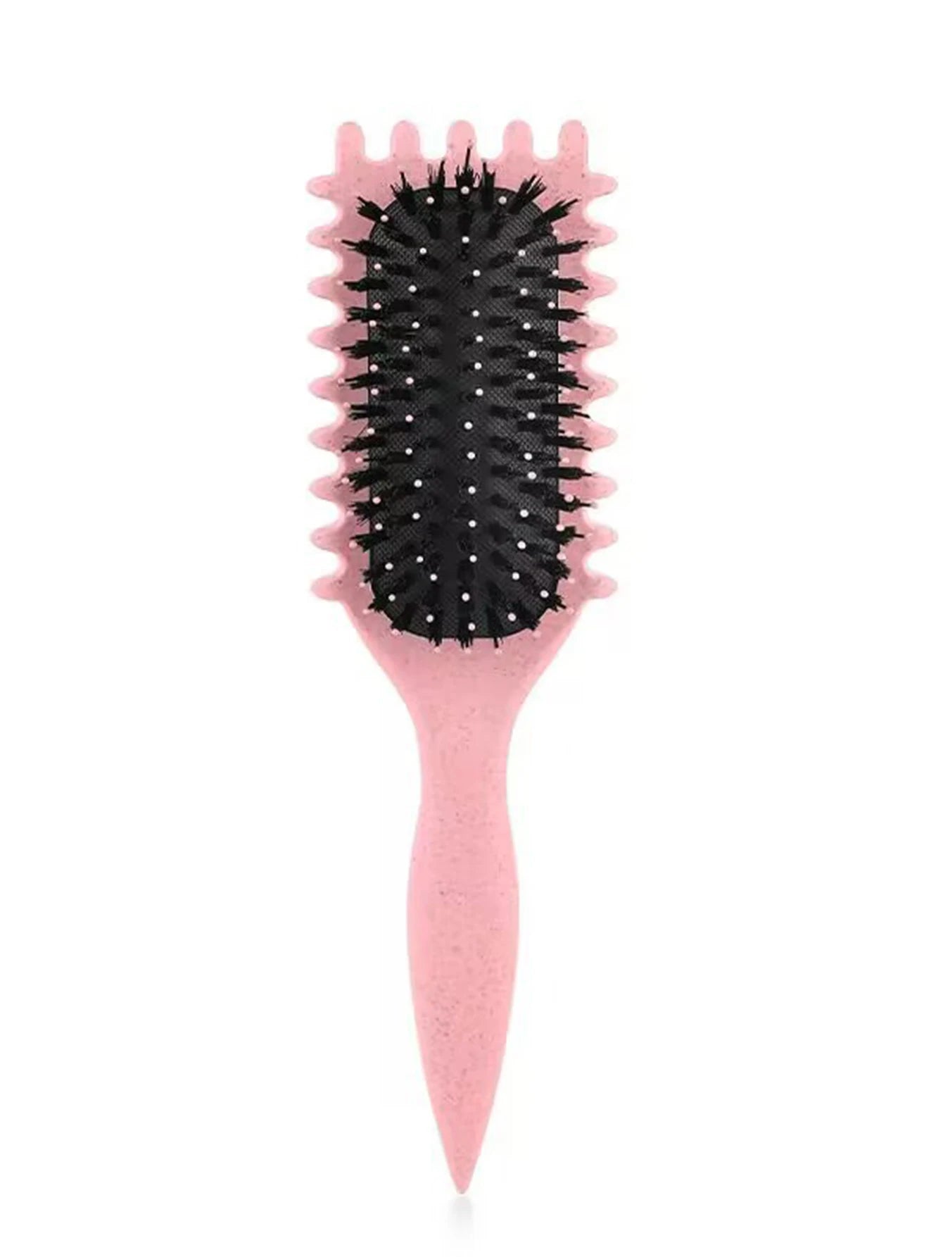 Brosse Cheveux Bouclés Définition - Peigne Démêlant Styling Anti-Frisottis