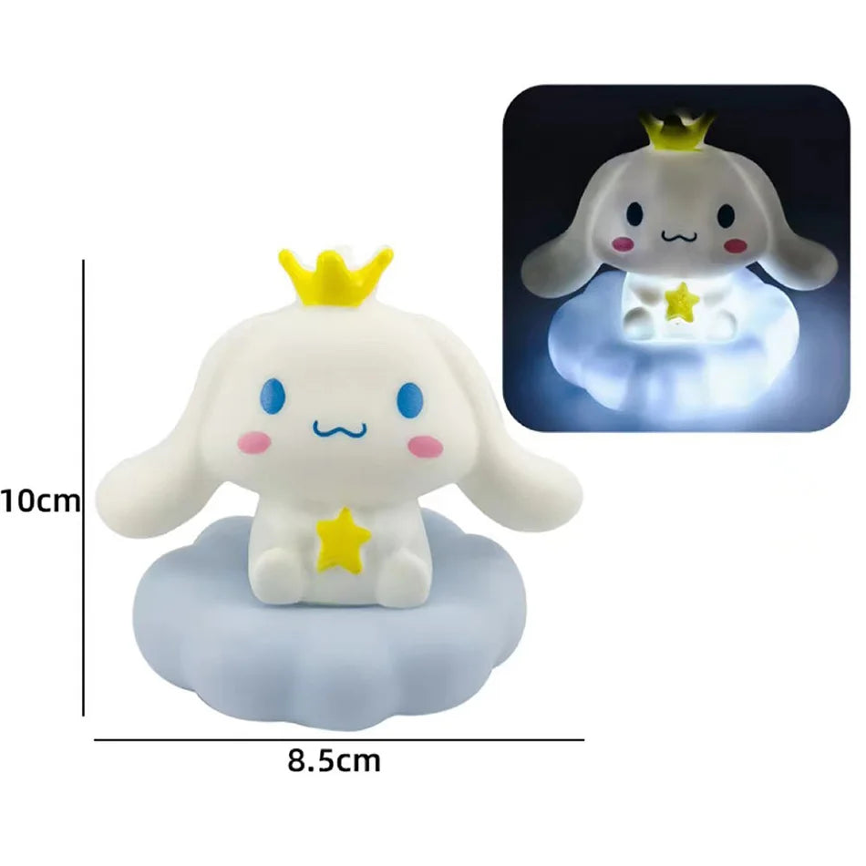 Veilleuse Kawaii Sanrio - Lampe Nuage Kuromi Cinnamoroll | SOLVI DOUKS